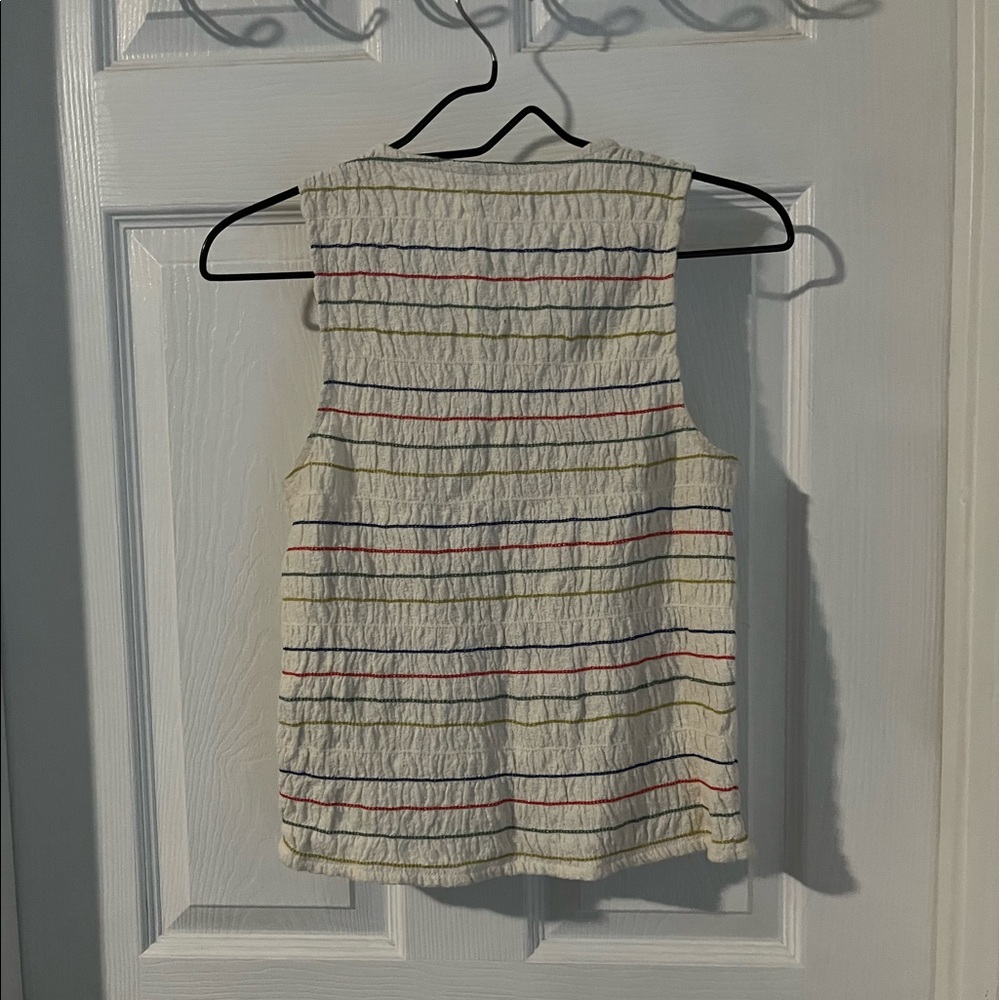 Textured Striped Top - Picture 3 of 4